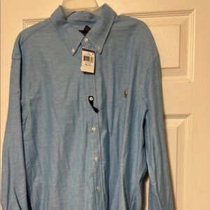 Polo by Ralph Lauren Men's Blue Shirt